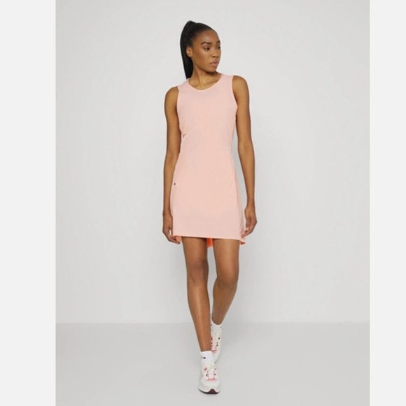 Nike Sleeveless Dri-FIT Ace Golf Dress M Dh2437 800 Light Pink Gym Workout Golf - Picture 6 of 16